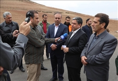 راه دسترسی روستای تاریخی کنزق افتتاح شد